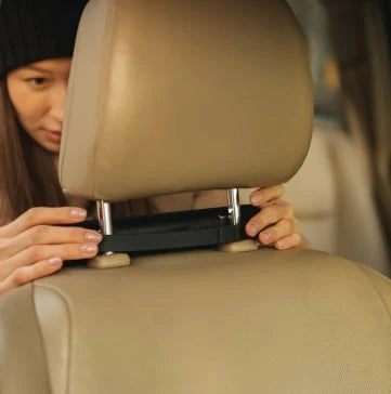 Owleys Suspendable Garbage Bag Dispenser - Compact and convenient car accessory for tidy travellers