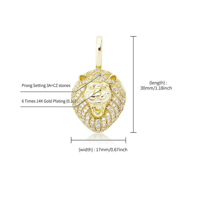 Elegant 925 silver pendant with sparkling zircon inlays and a fashionable clavicle chain