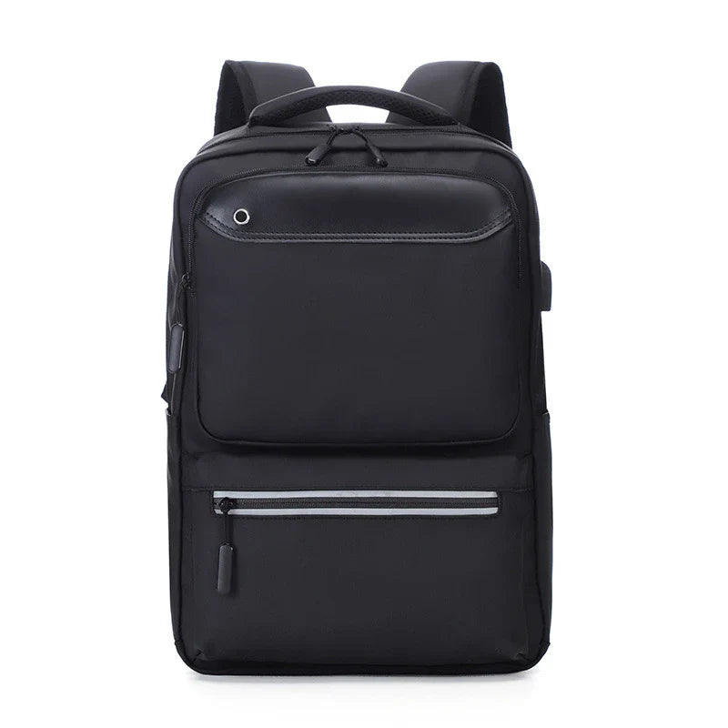 Premium waterproof outdoor backpack for men with laptop compartment, multiple pockets, and breathable design