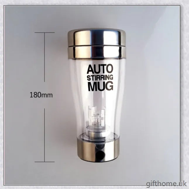 Premium Automatic Drink Mixer with stainless steel liner, battery-powered design, and various capacity options