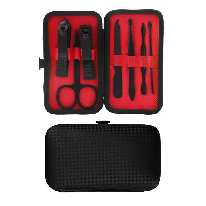 Premium 7-Piece Nail Clippers Kit for Manicure and Pedicure - Durable Stainless Steel Tools for Salon-Quality Grooming