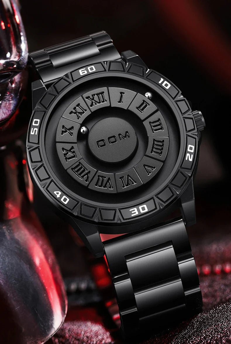 A sophisticated magnetic suspension waterproof watch with a sleek and personalised design
