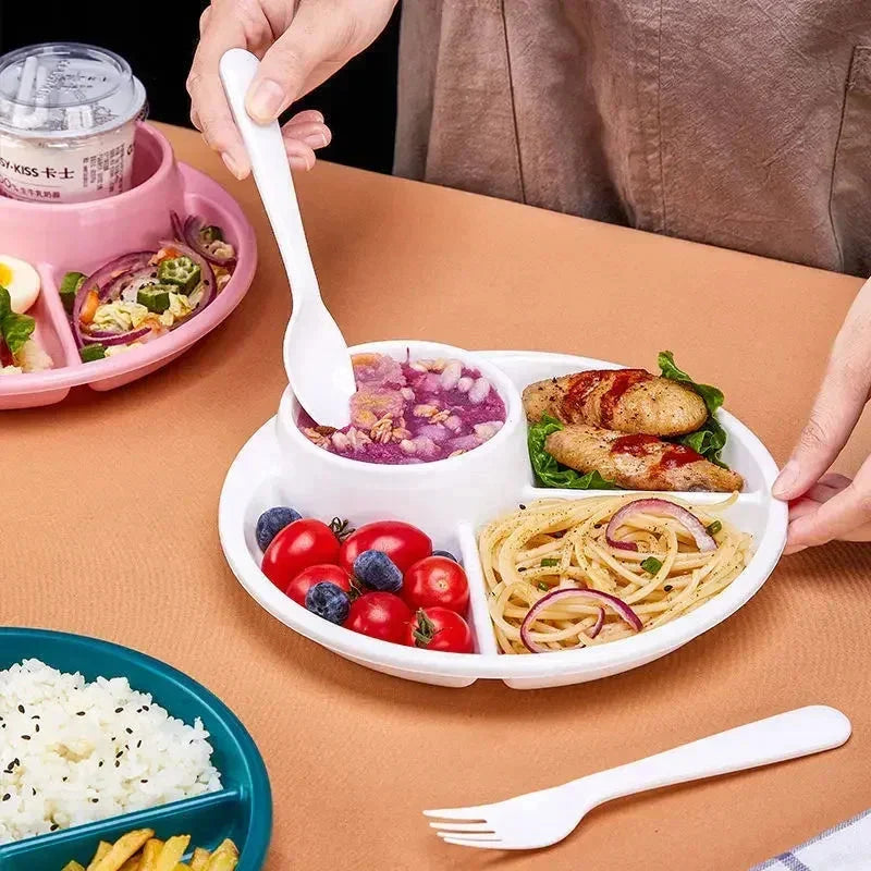 GiftHome UK Durable Bariatric Portion Control Plate for Balanced Meals