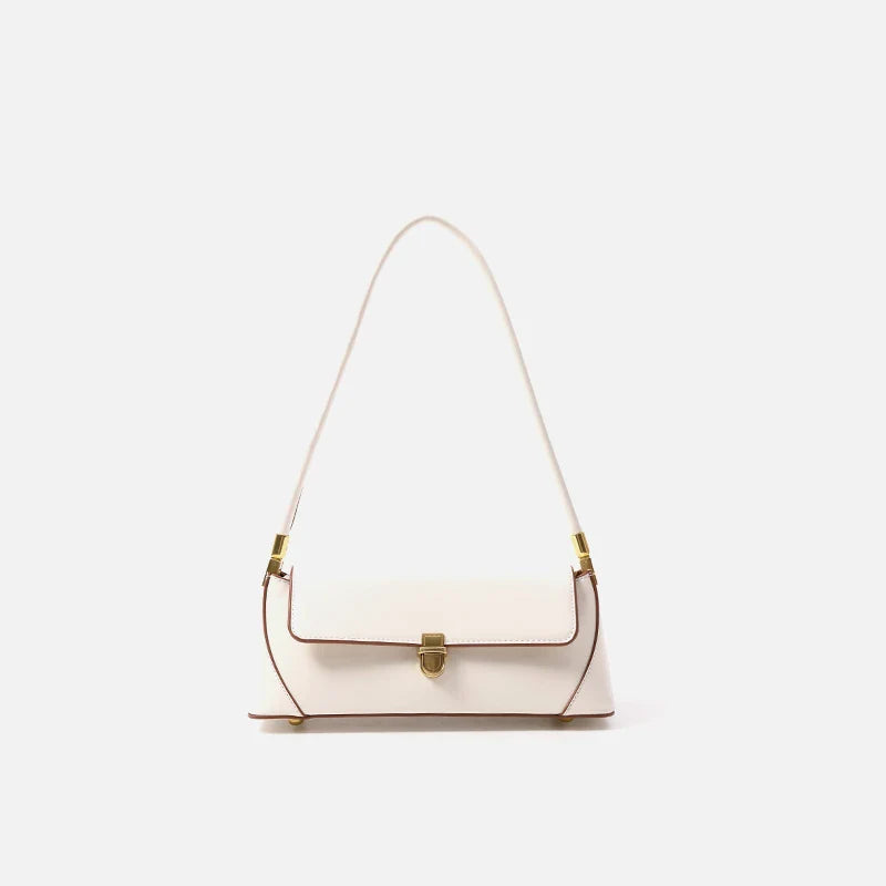 Stylish Trendy Shoulder Bag with Crocodile Pattern, Made of Premium PU Material for Versatile British Fashion