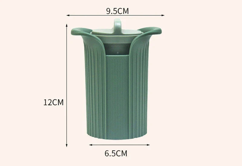 Trendha Premium Cucumber Slicer in green colour, a versatile kitchen tool for effortless slicing and vegetable prep
