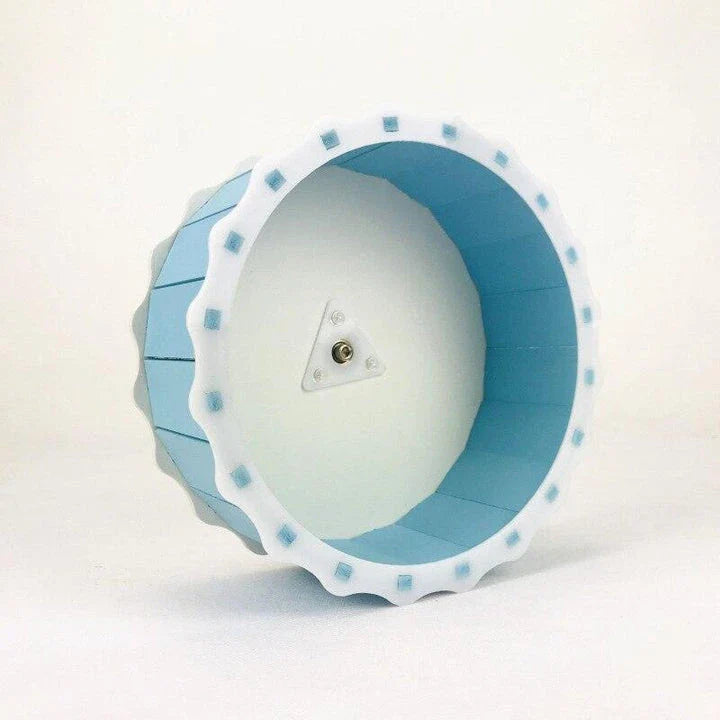 Premium PVC Hamster Wheel with 14.5 cm diameter for energetic exercise and activity