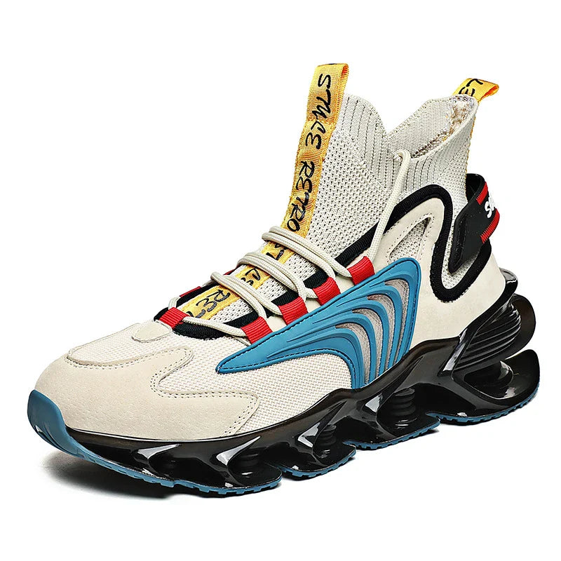 A pair of stylish and breathable Blade running shoes in a variety of trendy colours, designed for comfortable all-day wear.