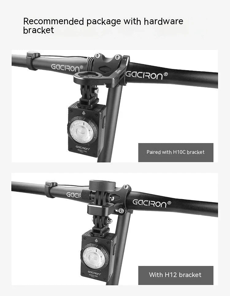 Powerful 1000-lumen bicycle headlight with waterproof design, long battery life, and intuitive controls for safe night cycling in the UK