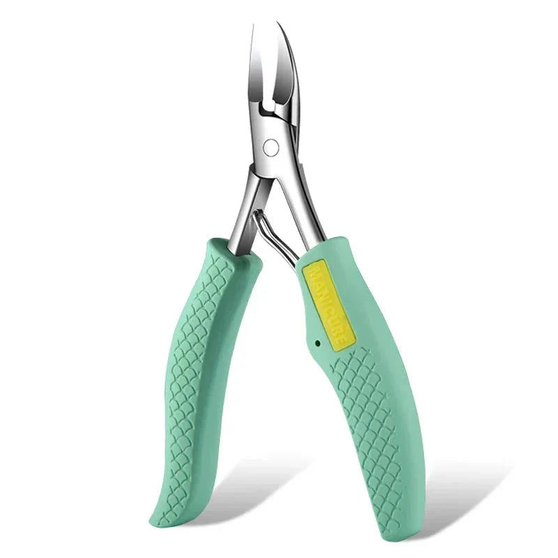Premier Precision Nail Clippers for Thick and Ingrown Toenails - Sharp Stainless Steel Blades, Ergonomic Non-Slip Handle, Podiatrist-Approved Design