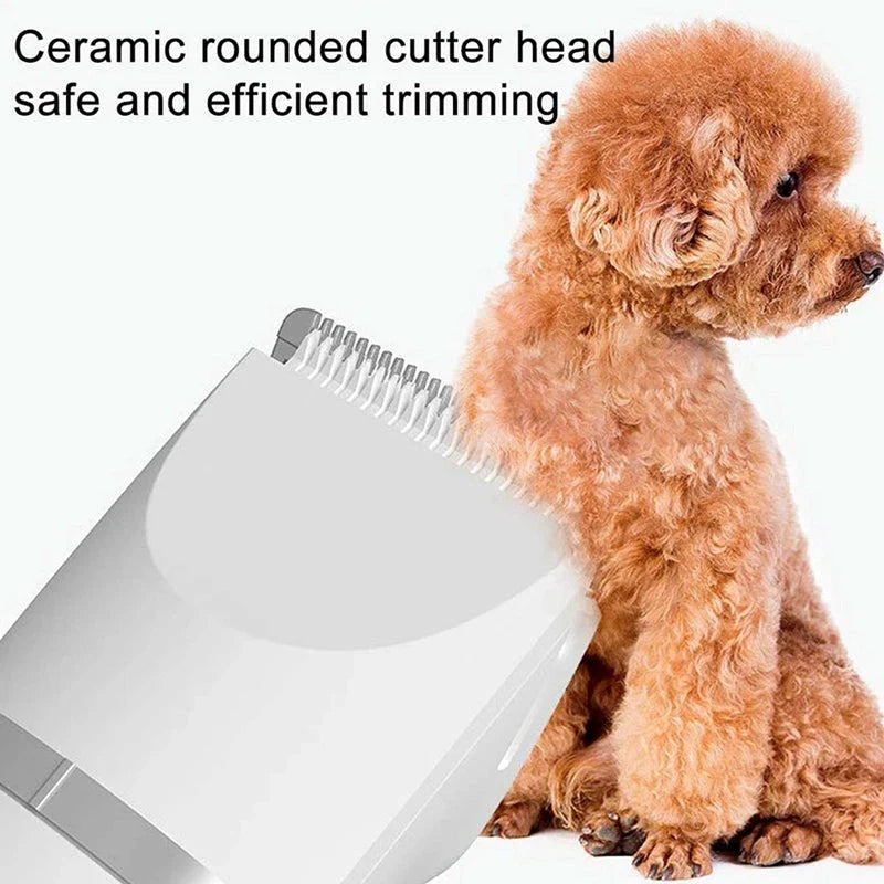 Premium 4-in-1 Electric Grooming Kit for Pets - Versatile, Rechargeable, and Durable Grooming Solution
