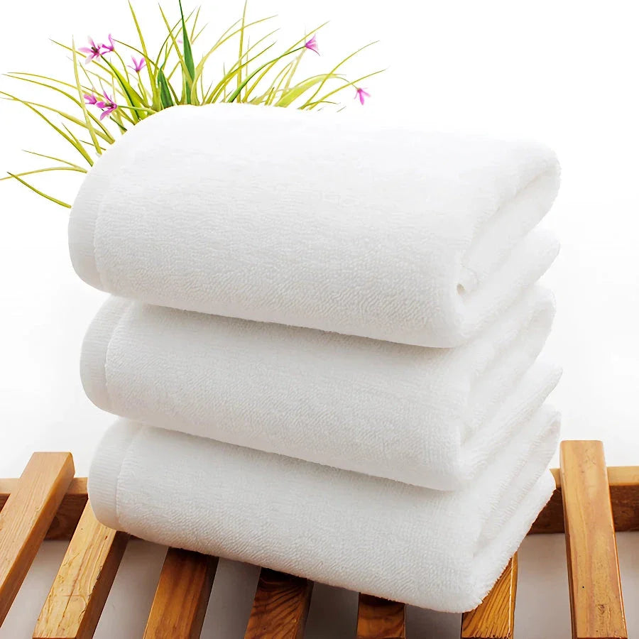 Premium British cotton hand towels in a pack of 10, offering superior softness, absorbency, and durability for various household and commercial uses.