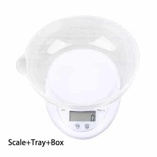 Trendha digital kitchen scales with LCD display, made of durable ABS materials for precise weight measurements