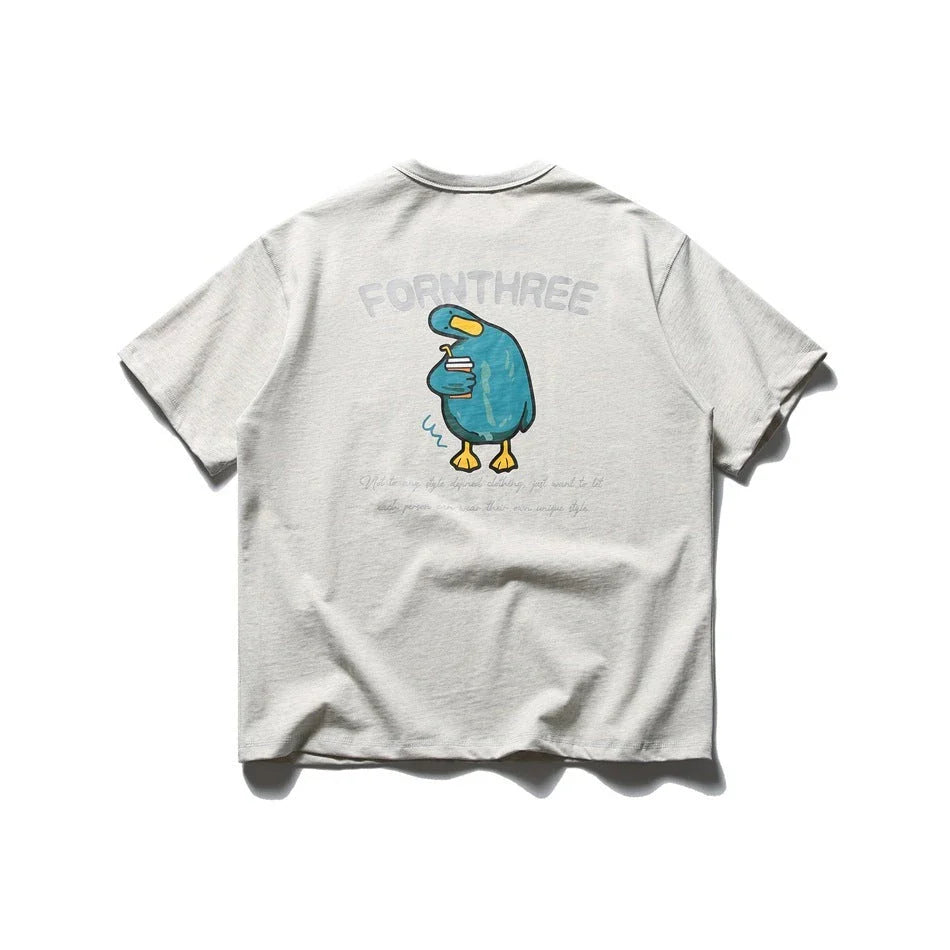 Retro university-inspired loose fit t-shirt in a range of classic colours, made with premium pure cotton fabric for exceptional comfort and style.