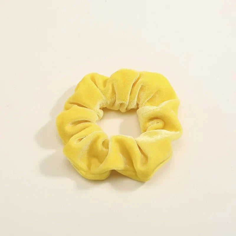 Stylish and comfortable elastic hair bands for girls and women in a variety of vibrant colours
