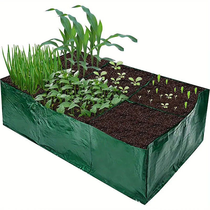 Versatile 6-Pocket Garden Planter for growing a variety of plants in small outdoor spaces
