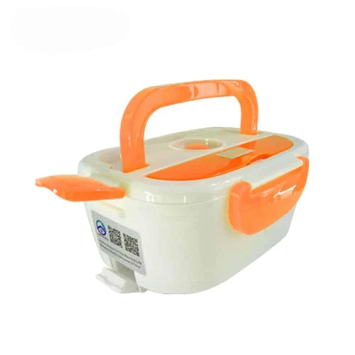 Portable electric heating lunch box with 1.2-litre capacity, perfect for busy Britons on the go
