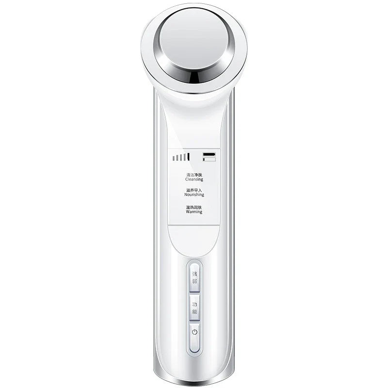 Sleek and modern facial cleansing instrument with powerful blackhead removal and rejuvenating massage capabilities