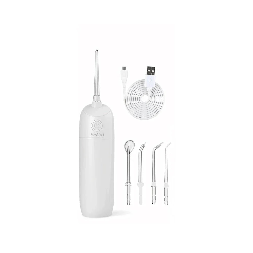 Premium Waterproof Dental Water Flosser with Rechargeable Power and Colour Options