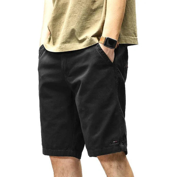 Premium casual trousers for British gentlemen, crafted with mink fabric and medium elastic waistband for comfort and style