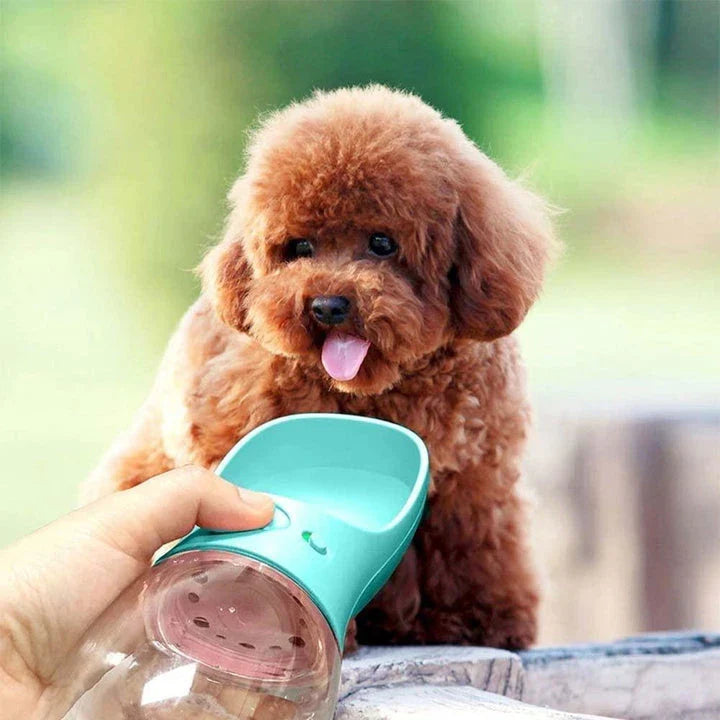 GiftHome UK Leak-Proof Portable Pet Water Bottle for On-the-Go Hydration