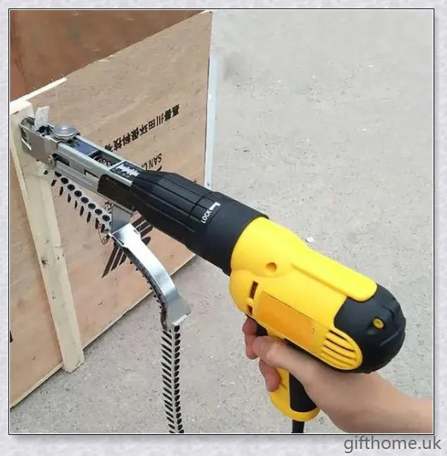 Automatic Screw Chain Adapter for Electric and Cordless Power Drills - Streamline your DIY projects with this versatile and efficient screw driving tool