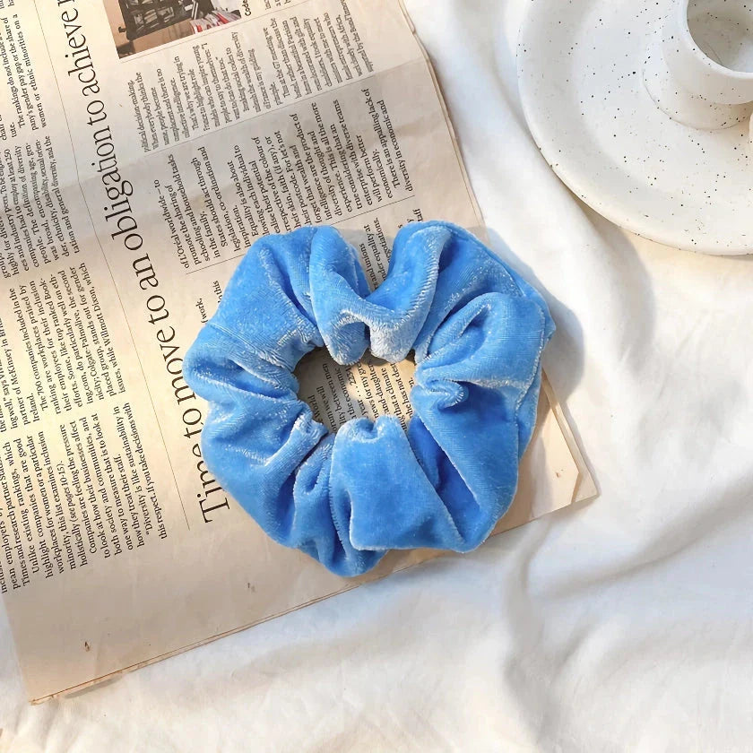 Stylish and comfortable elastic hair bands for girls and women in a variety of vibrant colours