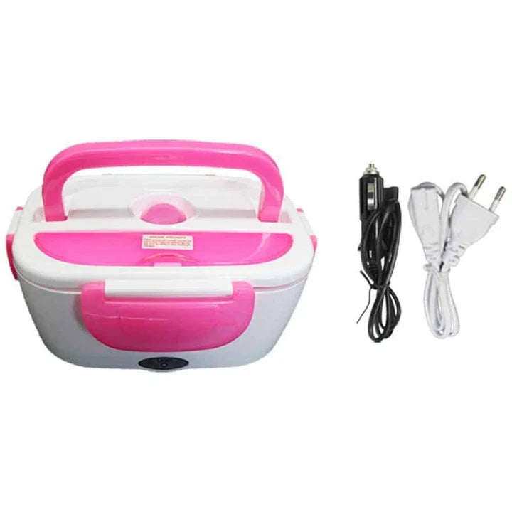 Portable electric heating lunch box with 1.2-litre capacity, perfect for busy Britons on the go