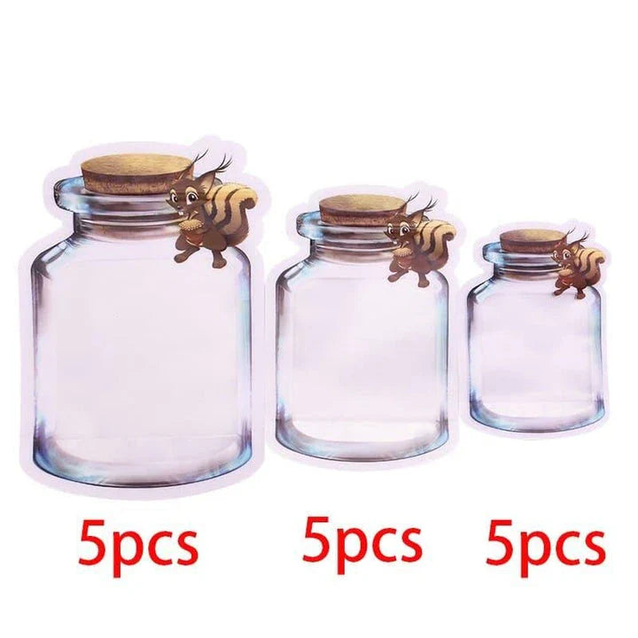 Portable Jar Storage Bag Set - Premium quality storage containers for preserving homemade foods in British kitchens