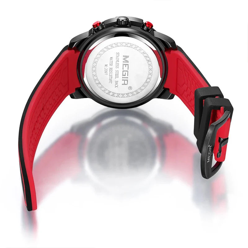 Men's Skeleton Calendar Fashion Watch with Large Dial, Showcasing Intricate Mechanical Movement and Stylish Design