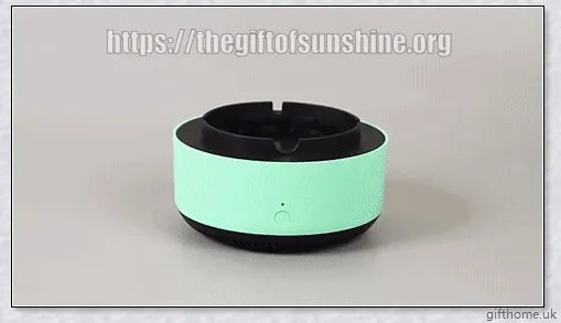 Elegant electronic smokeless ashtray with smoke purification technology for cleaner air in home and office