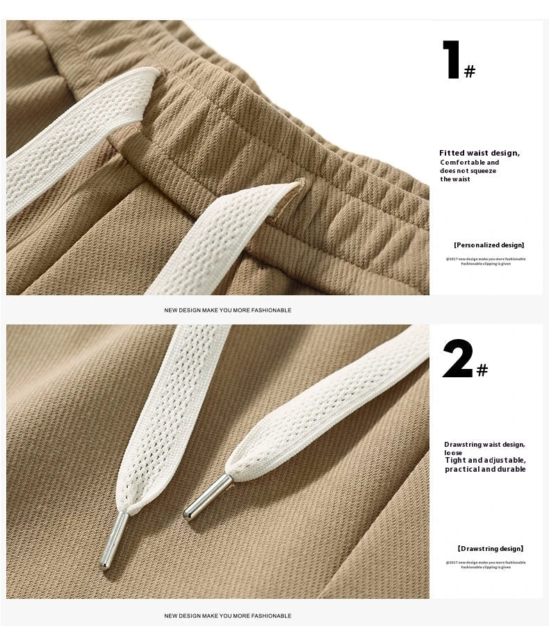 Premium British-made knitted sports shorts in a variety of classic colours, featuring an elastic waistband and loose, comfortable fit.