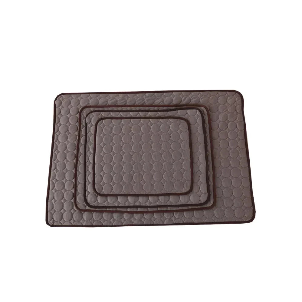 Extra large self-cooling mat for pets, perfect for keeping dogs and cats cool and comfortable during hot UK summers