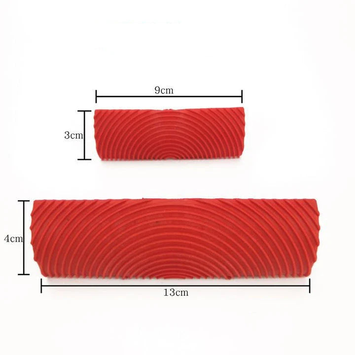 Trendha Wood Grain Effect Roller Set - Achieve a professional-looking wood grain finish on walls, furniture, and more