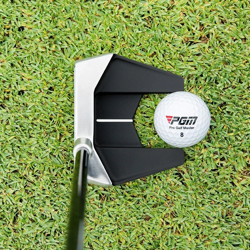 Premium golf putter with low centre of gravity for stable, consistent putting on the green
