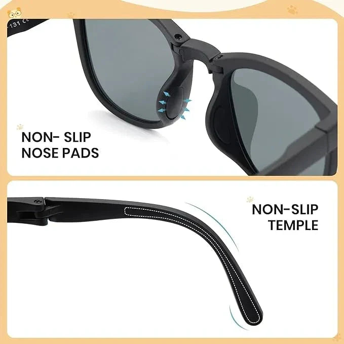 Elegant and foldable sunglasses with UV400 protection, perfect for British women's everyday style