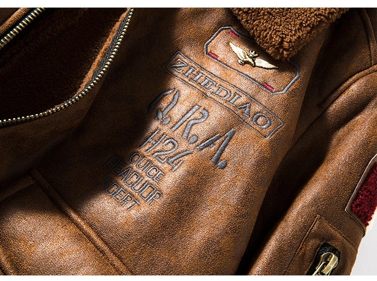 A luxurious suede jacket with a lambswool lining, offering superior warmth and timeless British style.