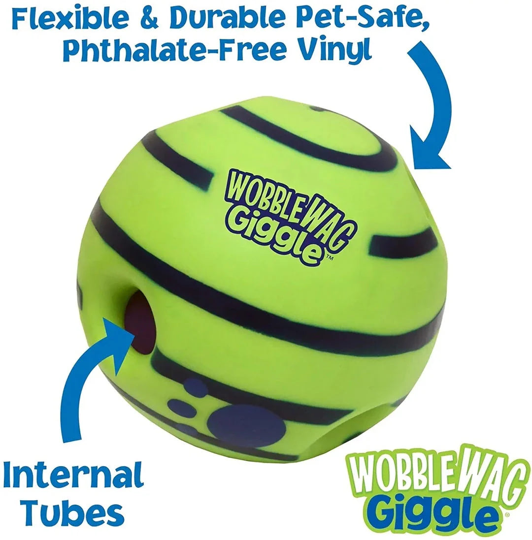 Giggle and Glow Dog Toy: An interactive playtime companion that captivates dogs with playful sounds and glow-in-the-dark features