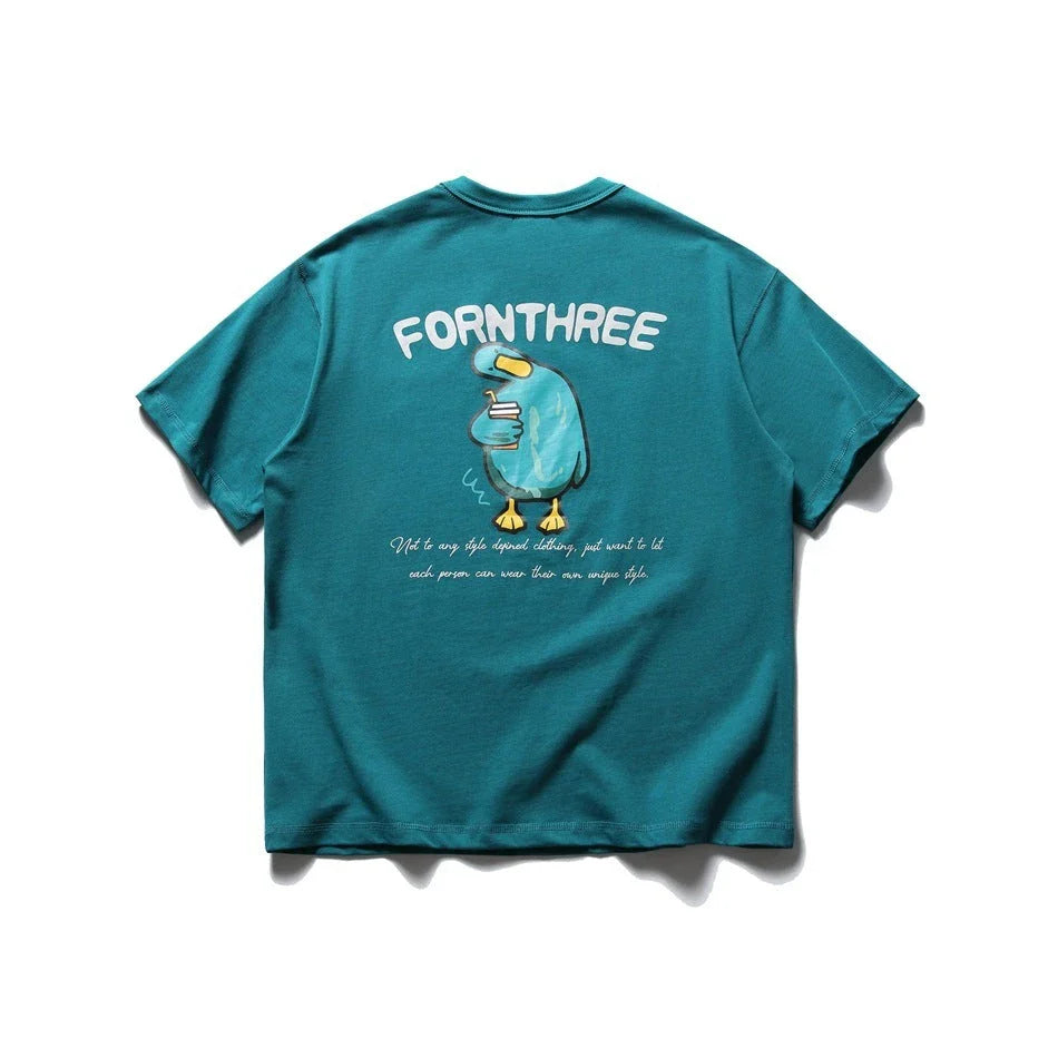 Retro university-inspired loose fit t-shirt in a range of classic colours, made with premium pure cotton fabric for exceptional comfort and style.