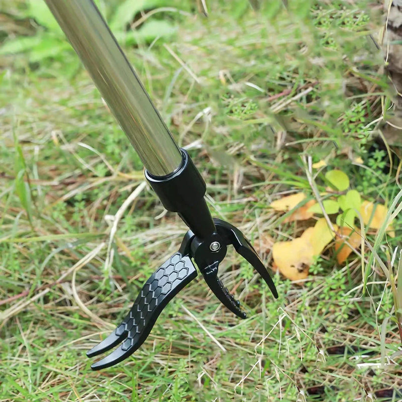 GiftHome UK Effortless Weed Removal: Aluminium Stand-Up Garden Claw
