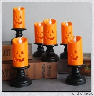 Enchanting Electric Pumpkin Lights in various colours for Halloween decorations
