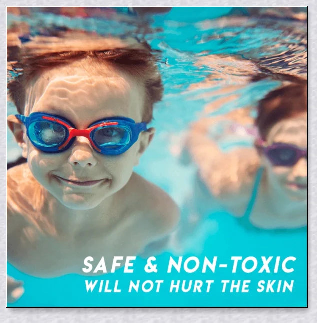 Premium swimming pool cleaning tablets that effectively eliminate bacteria, control algae, and protect against UV rays for a crystal clear, safe pool experience.