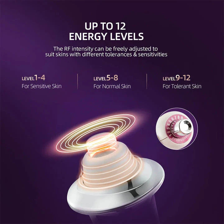 Premium Microcurrent Facial Toning Pen with Red Light Therapy for Skin Rejuvenation and Tightening