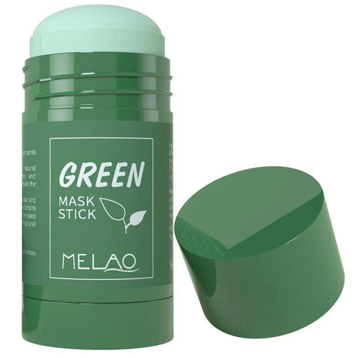 Revitalising Green Tea Mud Mask Stick - Deeply Cleansing and Nourishing Facial Treatment