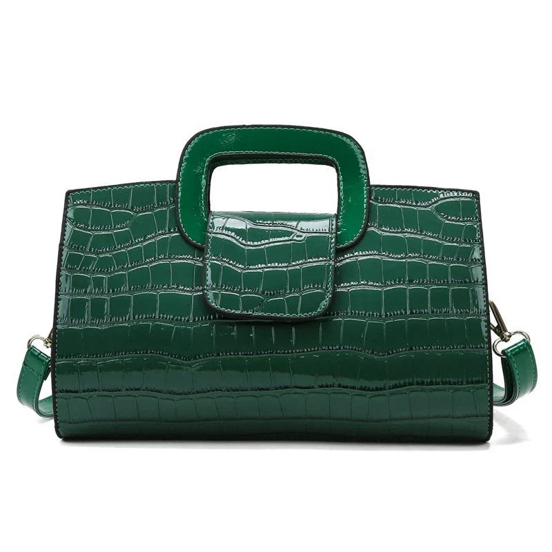 A stylish and versatile retro-patterned handbag with a sturdy canvas construction and organised interior, perfect for everyday use in the UK.