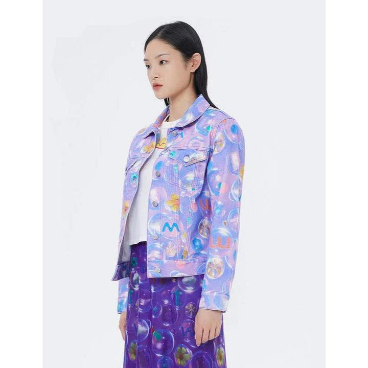 Elegant floral midi skirt with Chinese-inspired design, made of breathable polyester mesh fabric