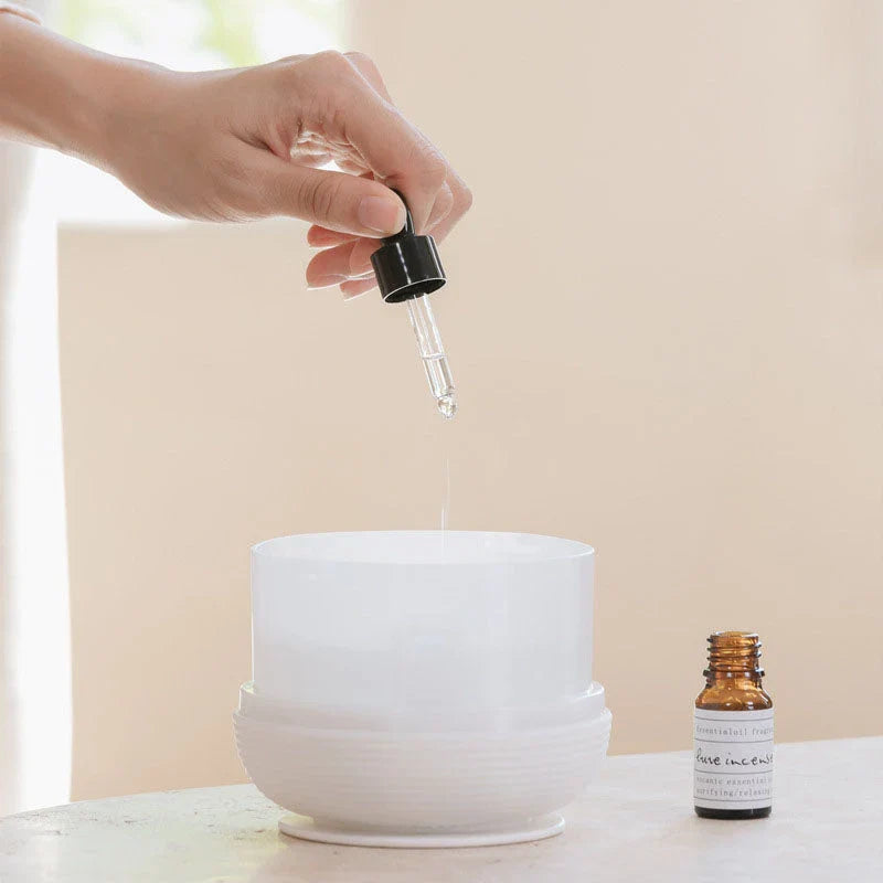 300ML USB Aromatherapy Diffuser with Soothing Night Light - Compact, Powerful, and Visually Appealing Diffuser for Relaxation and Ambiance