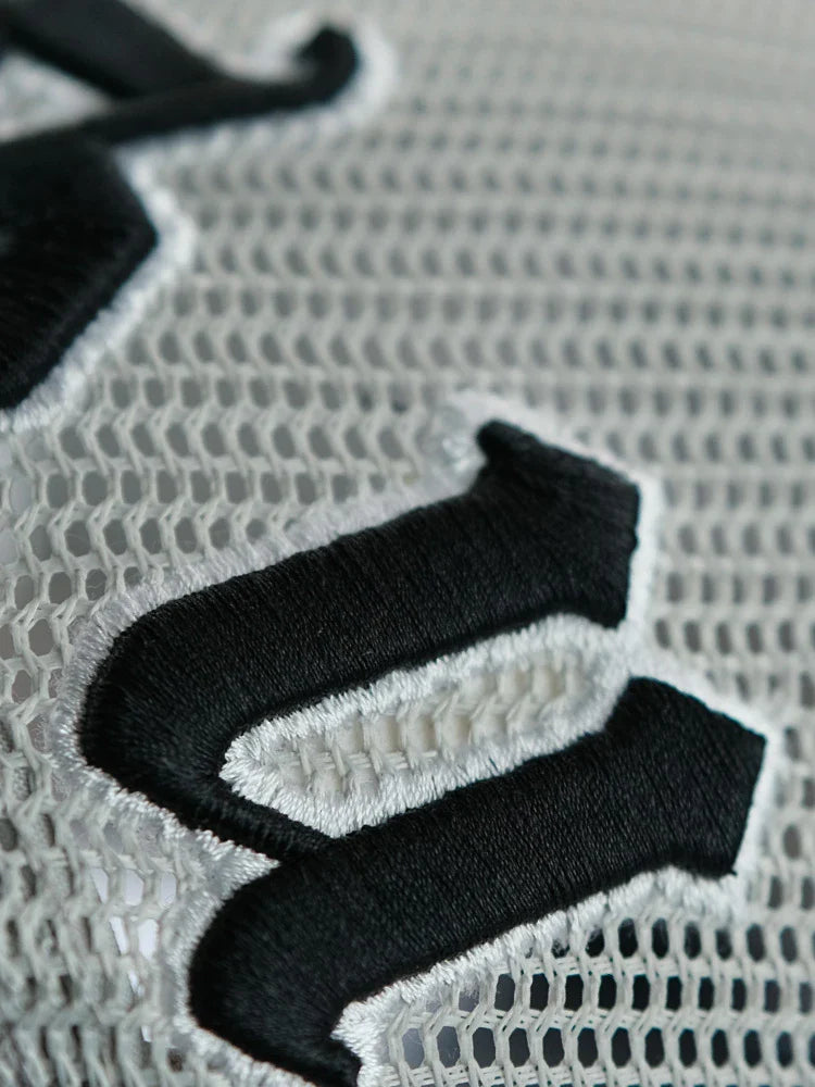 Premium curved mesh baseball cap with adjustable fit and sun protection