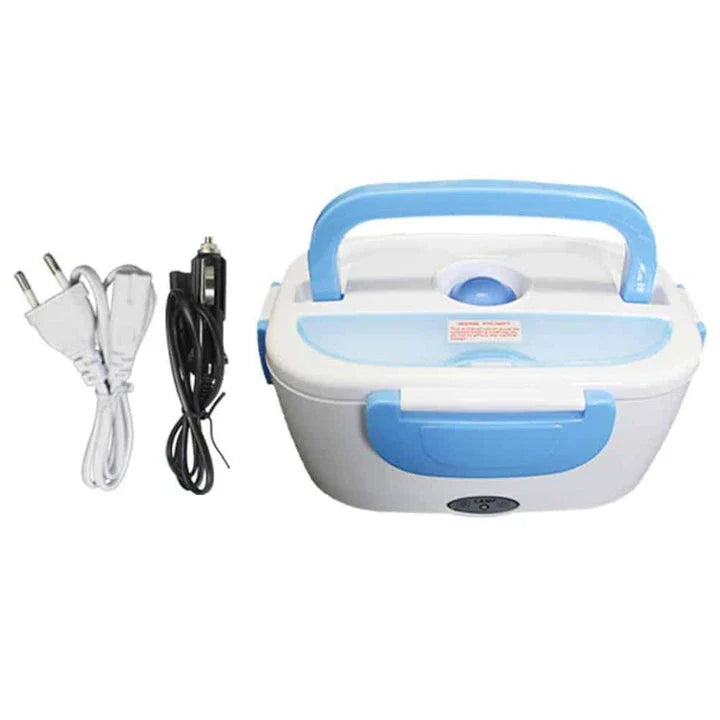 Portable electric heating lunch box with 1.2-litre capacity, perfect for busy Britons on the go