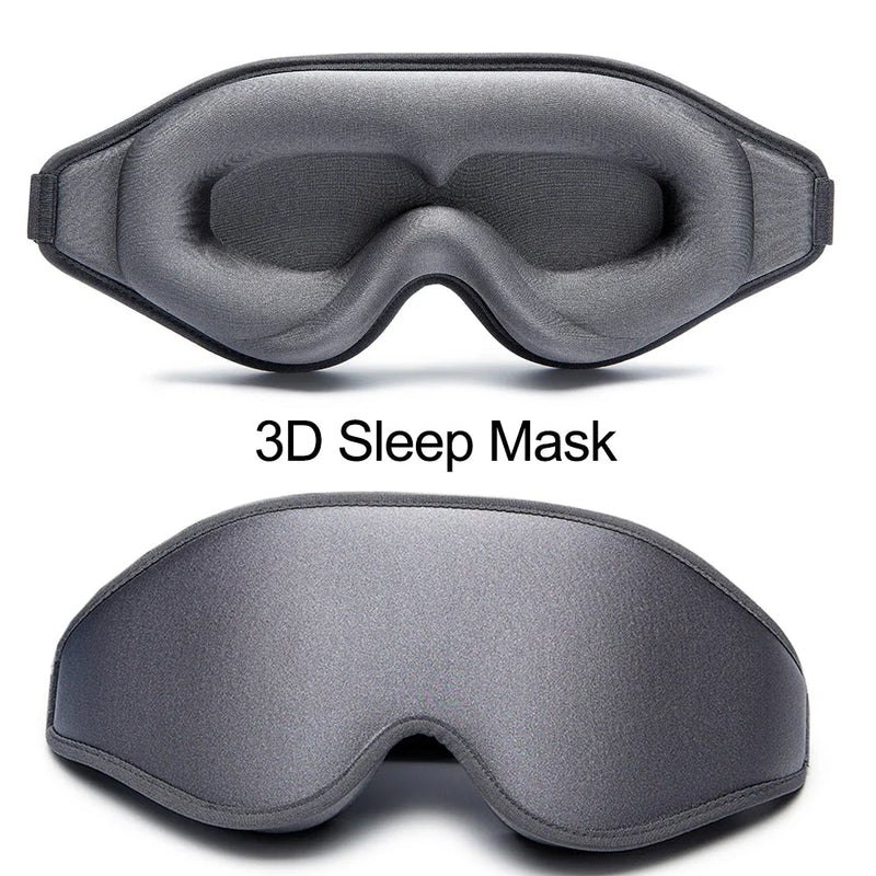 GiftHome UK Premium 3D Sleep Mask with Memory Foam - Luxurious Comfort for Uninterrupted Slumber