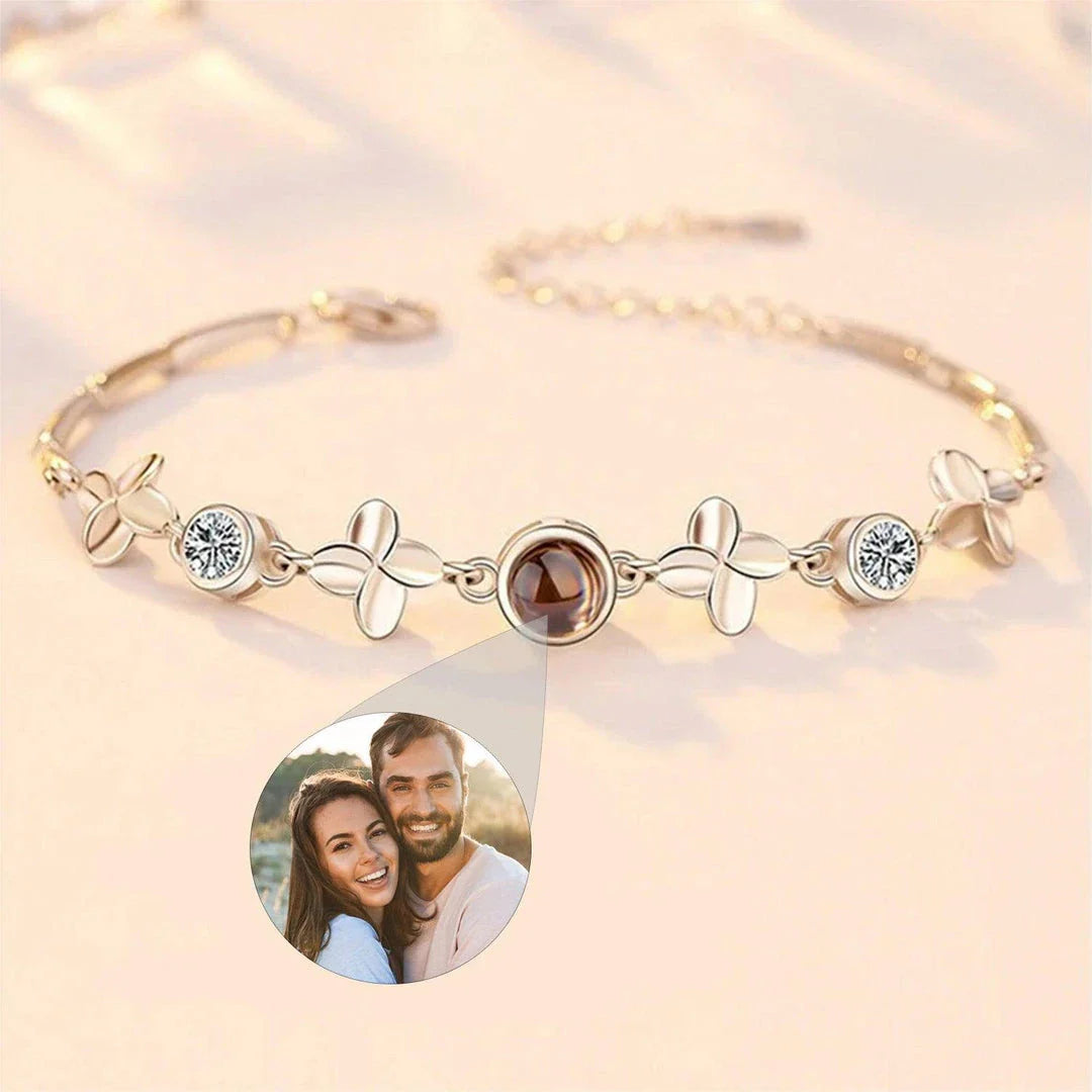 100 Languages 'I Love You' Micro-Engraved Diamond-Set Sterling Silver Bracelet